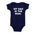Daddy Matching - The Man/My Dad Is The Man - Navy (2 Set Shirts)