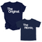 Parent + Child Outfits - The Original The Remix® (navy shirt) Set of 2
