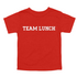 Back to School- "Team Lunch" Kids Multiple Color T-shirt