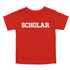 Back to School- "Scholar" Kids Multiple Color T-shirt