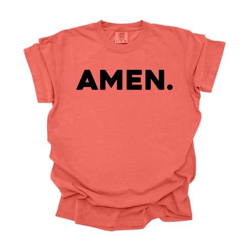 Amen - Adult T-shirt/Comfort Colors