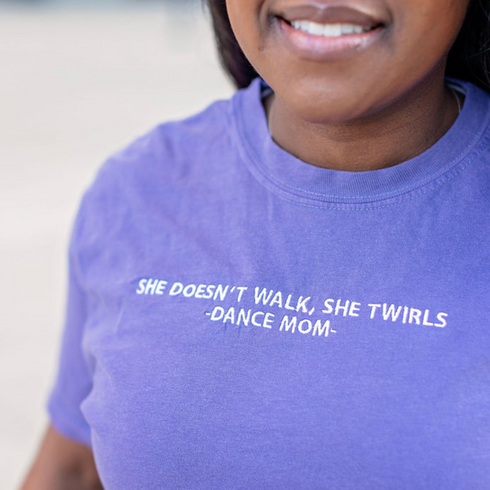 PERSONALIZE -Enjoy the MOMents Custom Embroidered - Adult Shirt/Comfort Colors (Multiple Colors)