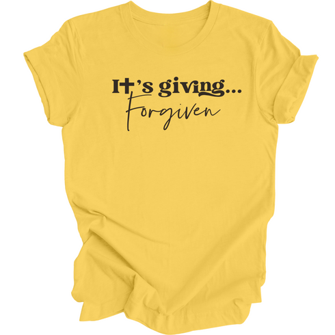 Easter-It's giving...Forgiven - Adult Graphic T-shirt