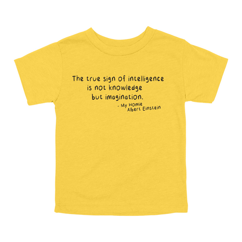 It Once was Said, Quote T-shirts - Albert Einstein