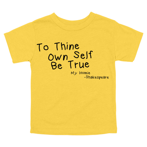 It Once was Said, Quote T-shirts - Shakespeare