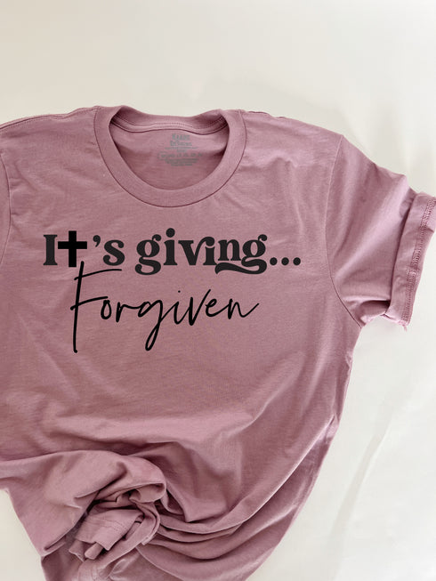 Easter-It's giving...Forgiven - Adult Graphic T-shirt