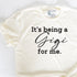 gigi shirt, gigi gift, grandparent gift, new gigi, gigi announcement, baby announcement